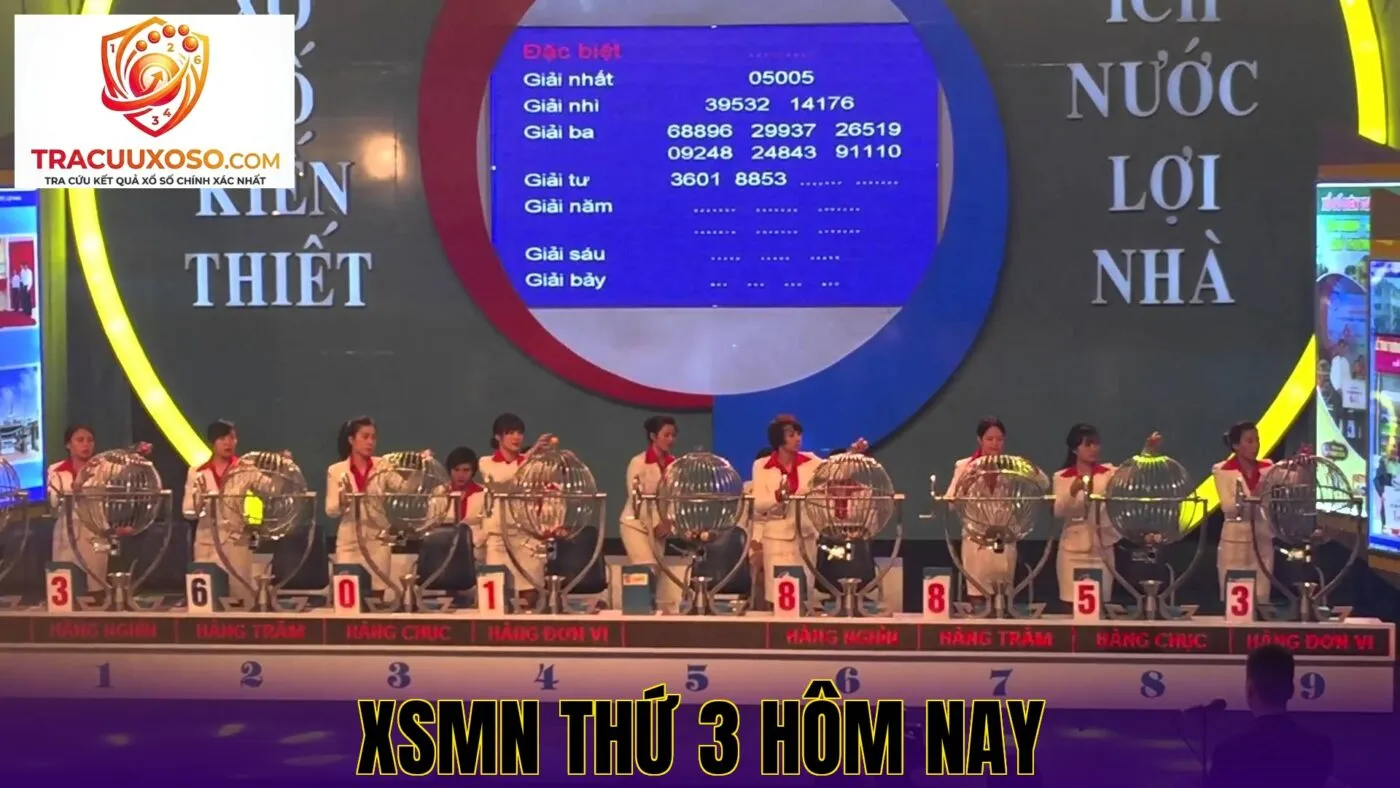 XSMN thứ 3 hôm nay