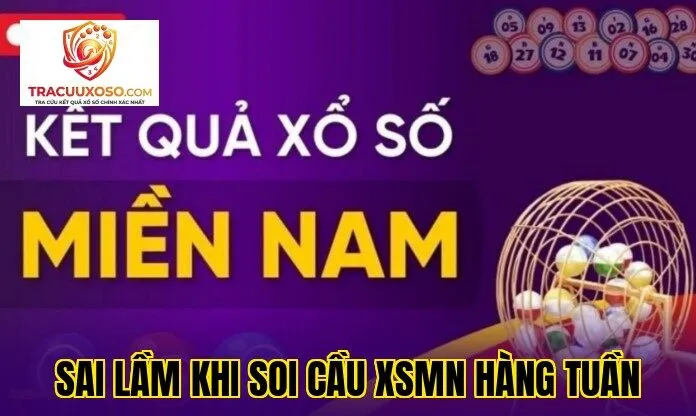 Sai lầm khi soi cầu XSMN hàng tuần