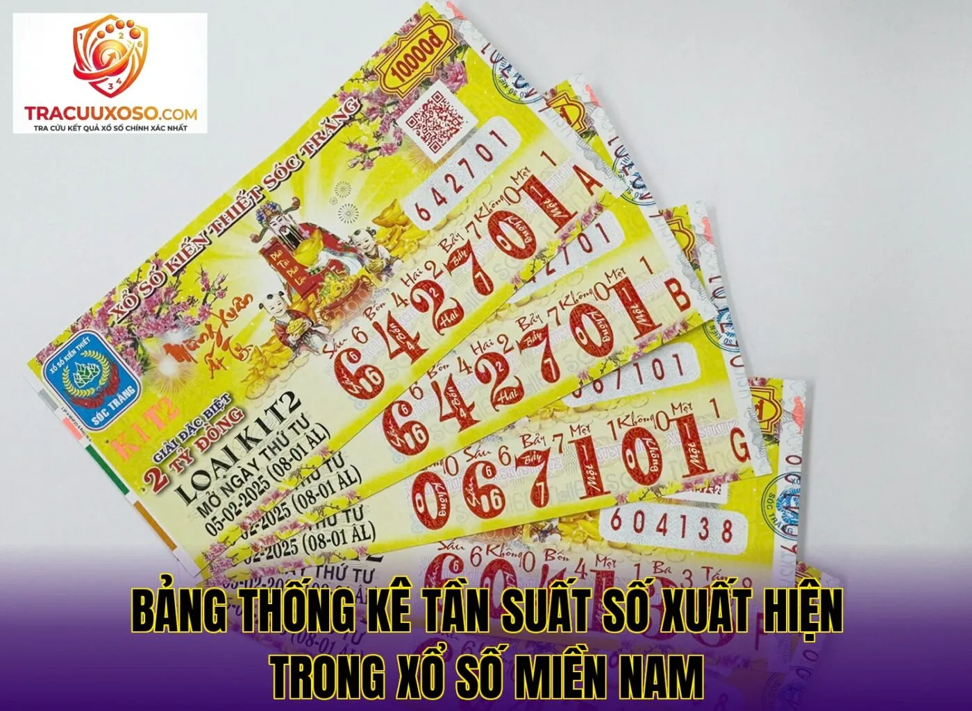 bảng thống kê tần suất số xuất hiện trong xổ số miền nam