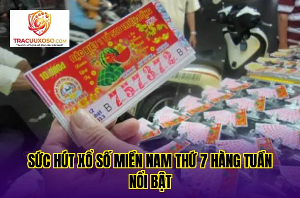 sức hút xổ số miền nam thứ 7 hàng tuần nổi bật