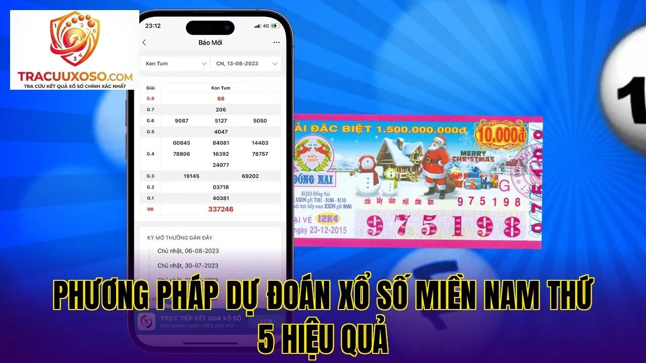 phương pháp dự đoán xổ số miền nam thứ 5 hiệu quả