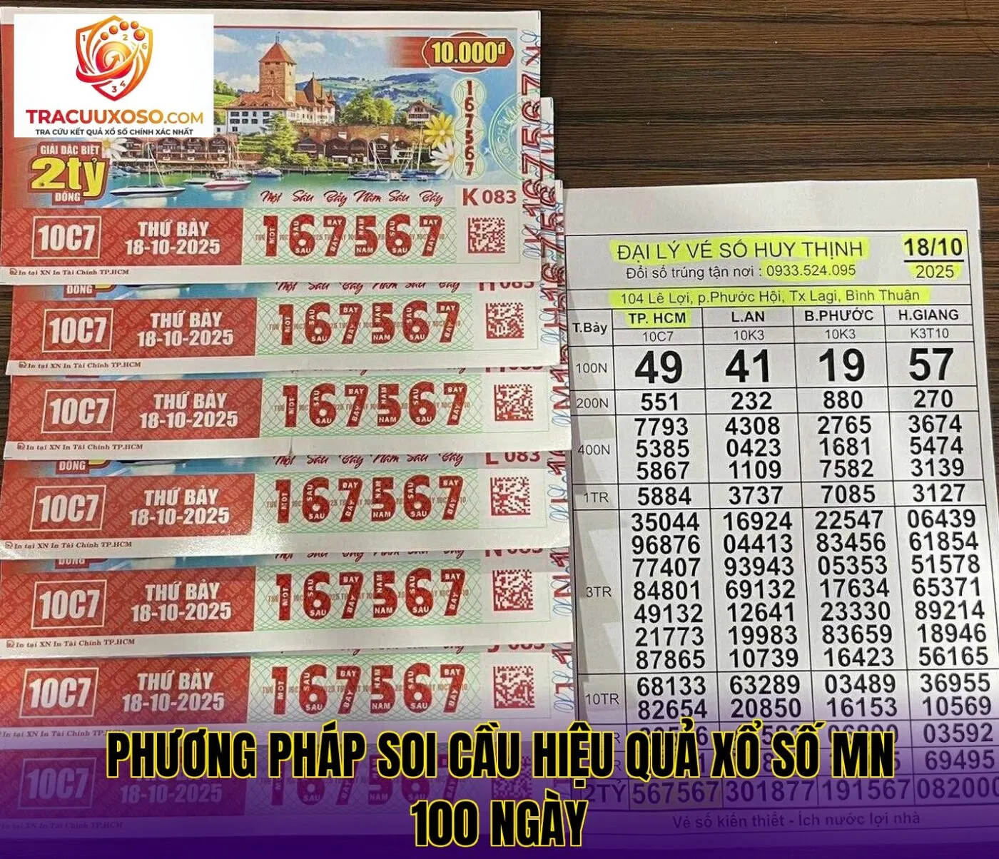 phương pháp soi cầu hiệu quả xổ số mn 100 ngày