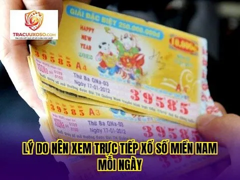 lý do nên xem trực tiếp xổ số miền nam mỗi ngày