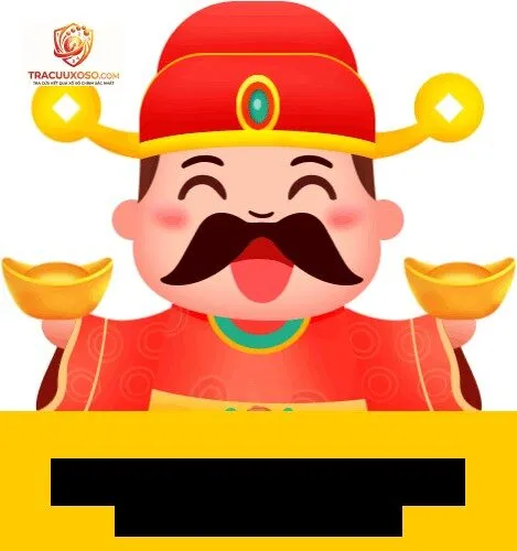 Ảnh động Thần Tài minh họa lưu ý khi tra cứu kết quả xổ số miền Nam