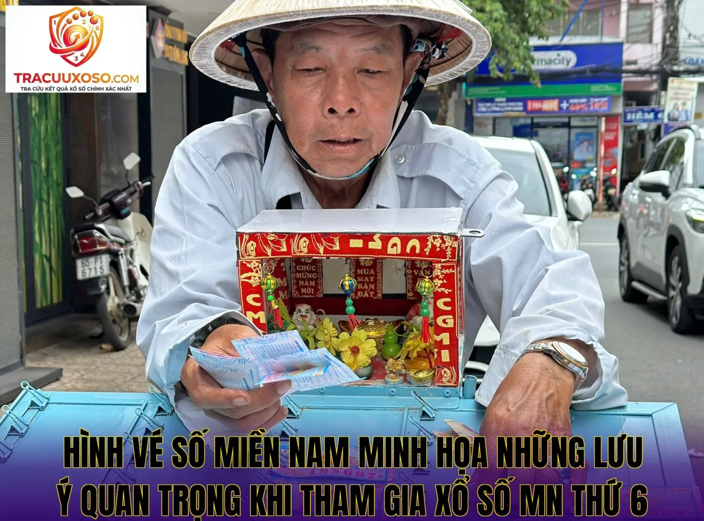 Hình vé số miền Nam minh họa những lưu ý quan trọng khi tham gia xổ số MN thứ 6