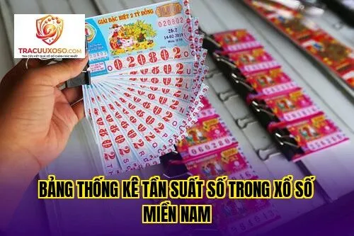 bảng thống kê tần suất số trong xổ số miền nam
