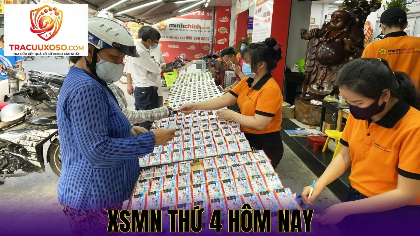 XSMN thứ 4 hôm nay