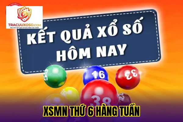 XSMN thứ 6 hàng tuần