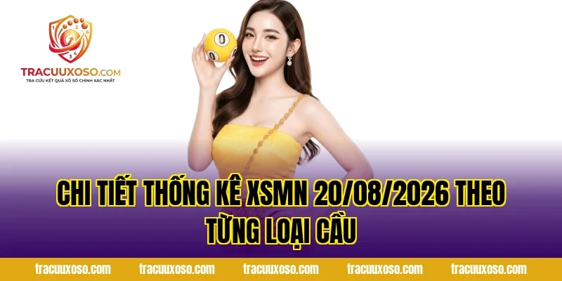 Chi Tiết Thống Kê XSMN 20/08/2026 Theo Từng Loại Cầu